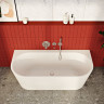 Ванна VITRA GEO 180х80 приставная с ножками, скрытый сифон 65420006000